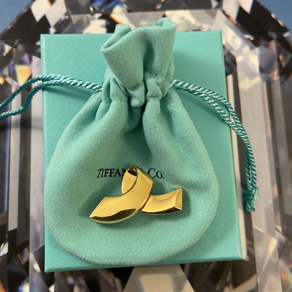Tiffany & Co. Ribbon pin brooch - Picture 4 of 16